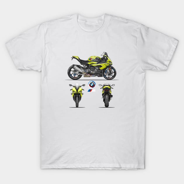 German sportsbike T-Shirt by MOTO EGO